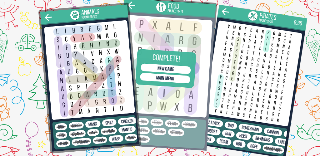 Word Search Game iOS